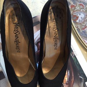 Yves Saint Laurent Black Heels. - image 1